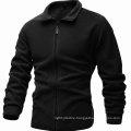 2021 Oversized  Winter Men's Jacket Slim Double-Sided Velvet Tactical Sweater Casual Collar Zipper Solid Color Coat
